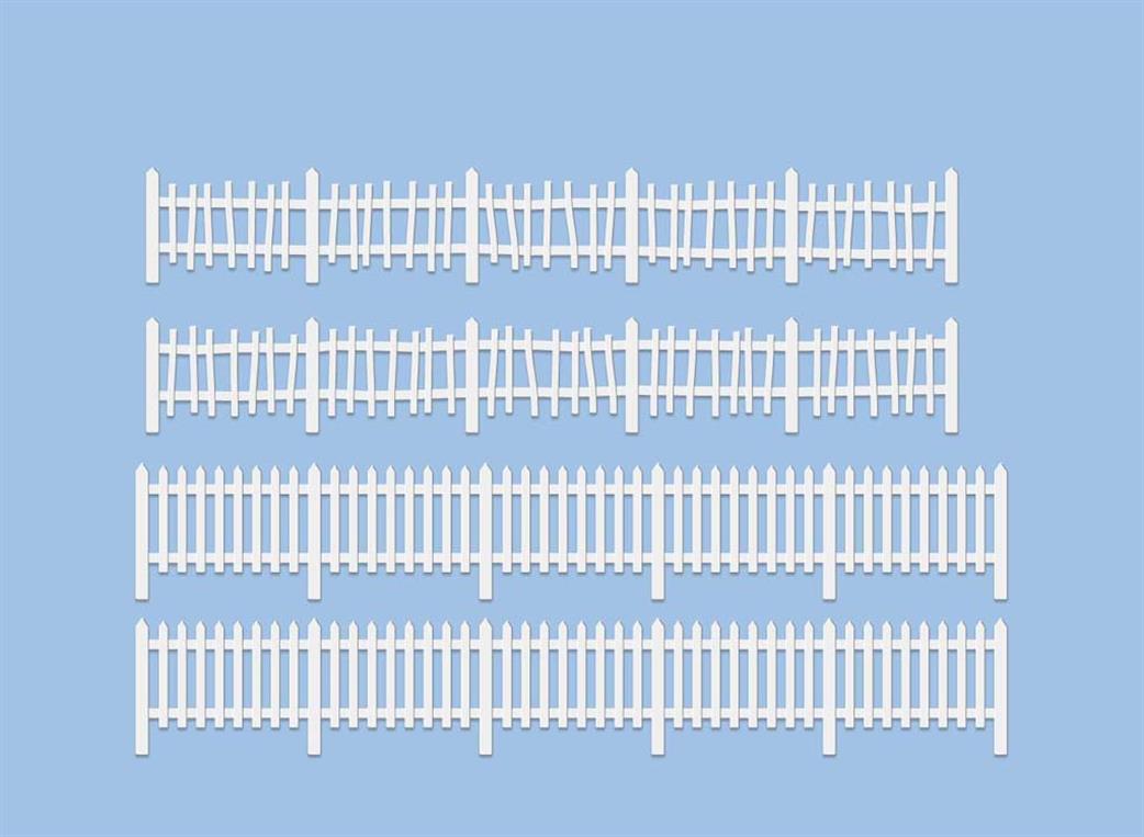 Wills Kits OO SS45 Rustic and Picket Fencing