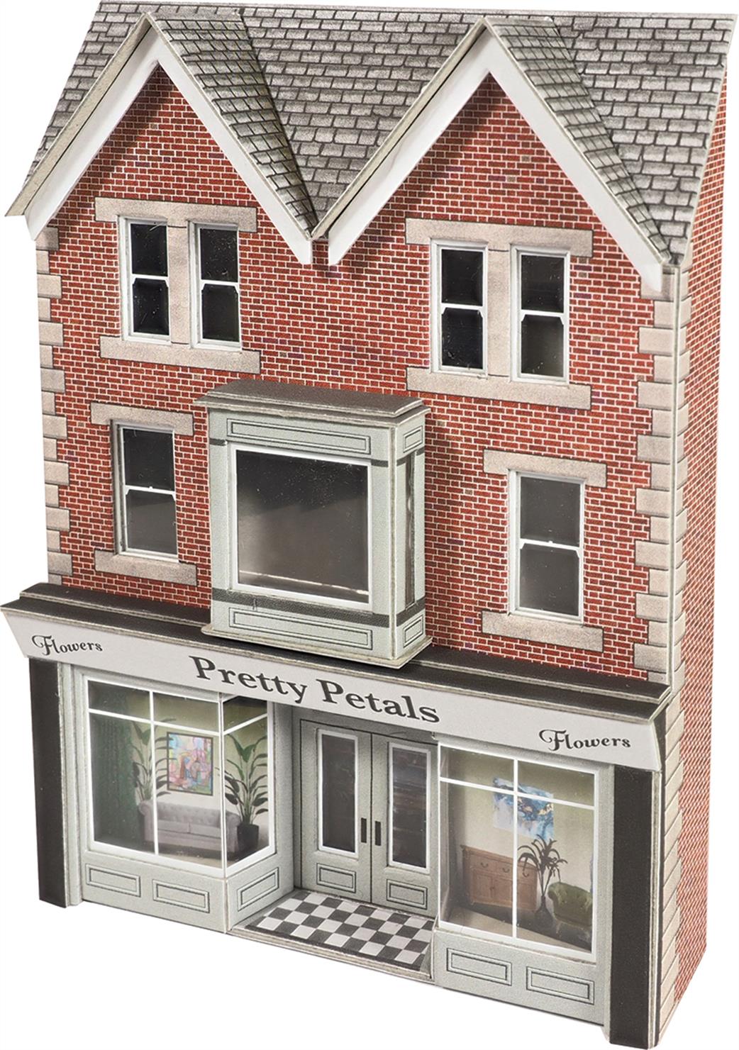 Metcalfe N PN974 High Street Shop Frontage Low Relief Card Kit