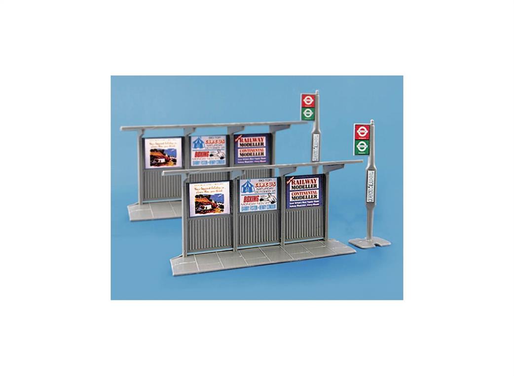 Peco Modelscene OO 5007 Bus Stop & Shelter