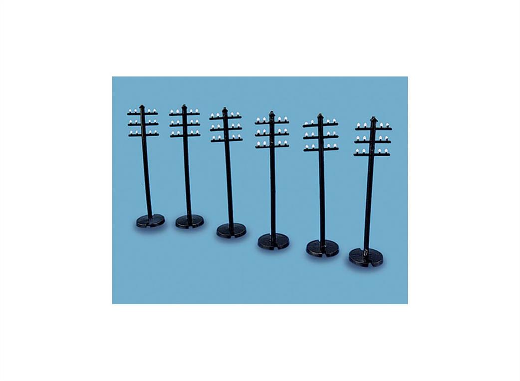 Peco Modelscene OO 5080 Telegraph Poles