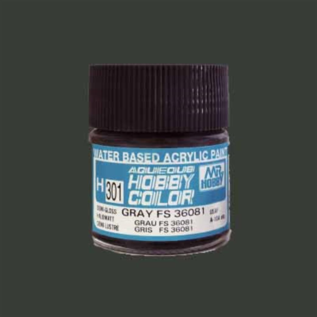 Gunze Sangyo  H304 304 Olive Drab FS34087 Mr Hobby Acrylic Paint 10ml