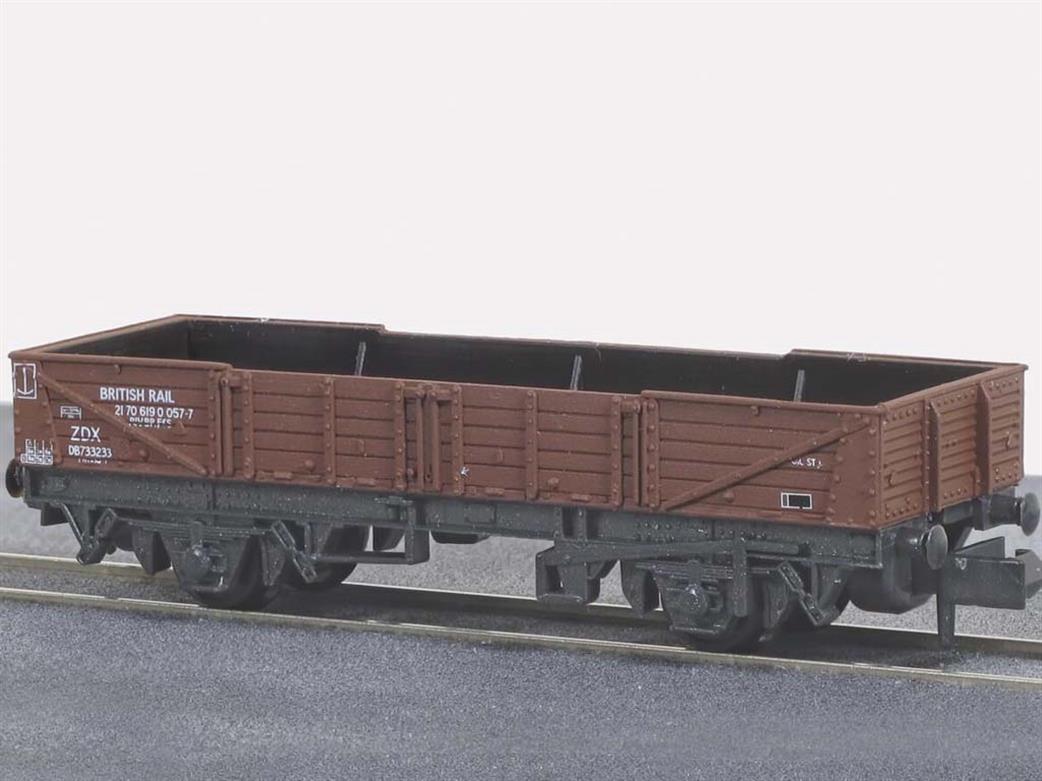 Peco N NR-7E Ferry Tube Wagon Bauxite Livery