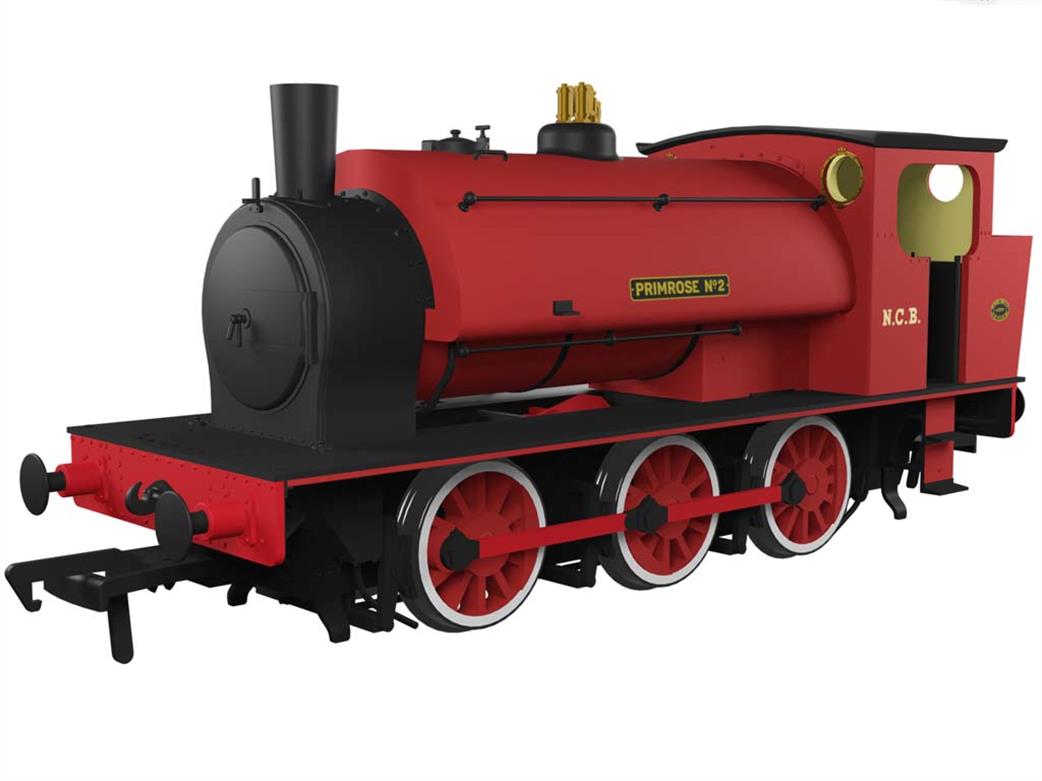 Rapido Trains OO 903017 Hunslet 3715 Primrose No2 16in 0-6-0ST Saddle Tank Red As Preserved Embsay 1970s