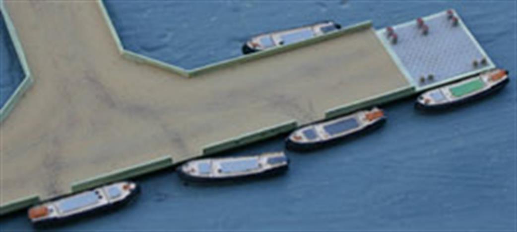 Coastlines 1/1250 CL-B02 Dumb Barge, ex-Thames Barge