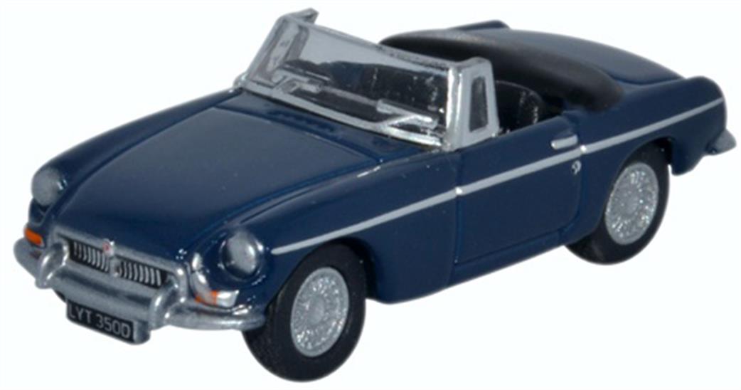 Oxford Diecast 1/76 76MGB008 MG MGB Mineral Blue