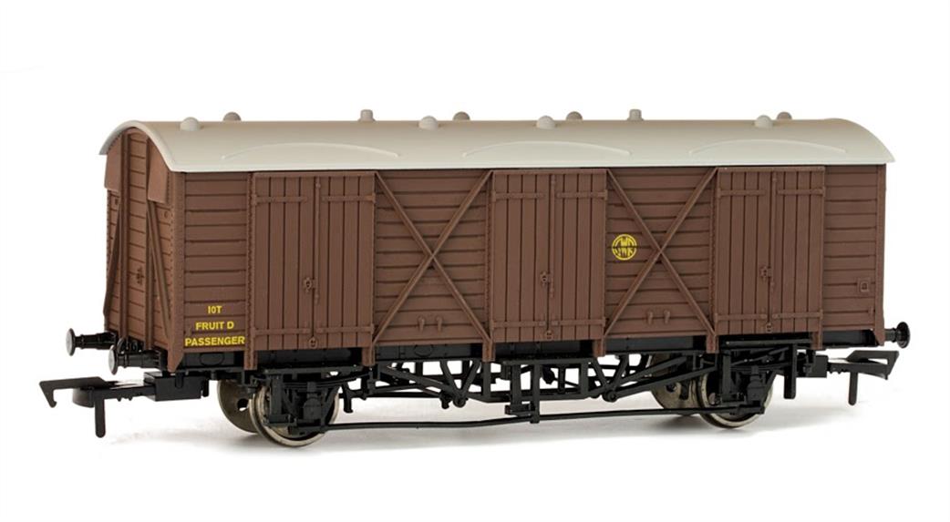 Dapol OO 4F-014-043 GWR 2864 Fruit D Express Fruit Van Brown Shirtbutton Monogram