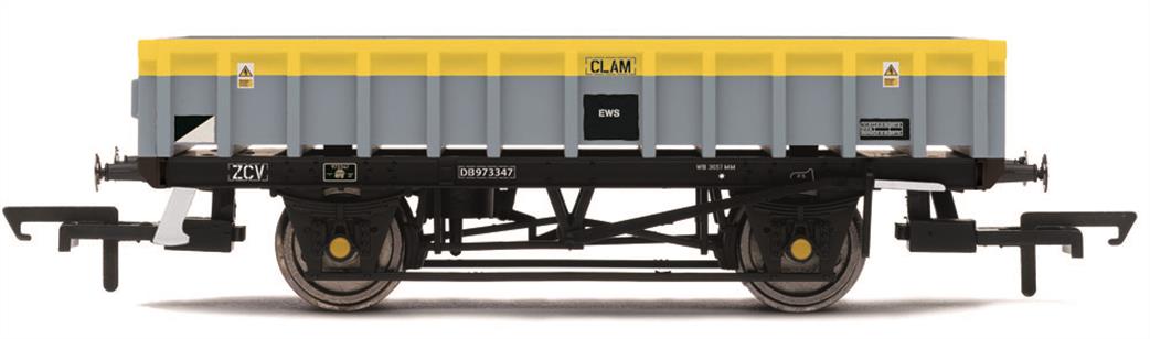 Hornby OO R60331 ZCV CLAM Engineering Department Open Wagon Engineers Grey & Yellow DB970569
