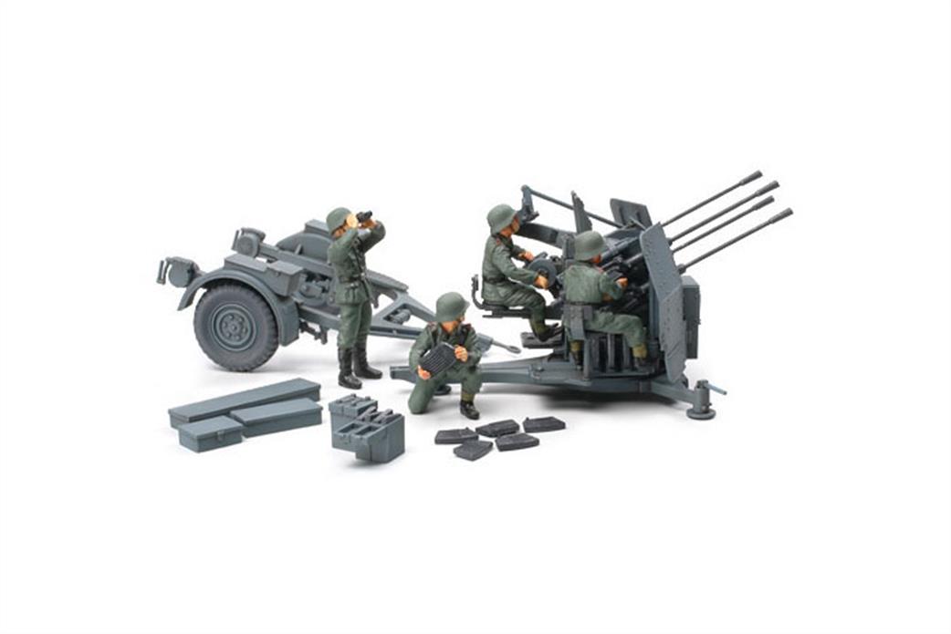 Tamiya 1/48 32554 German WW2 20mm Flak 38 Anti-aircraft Gun Kit