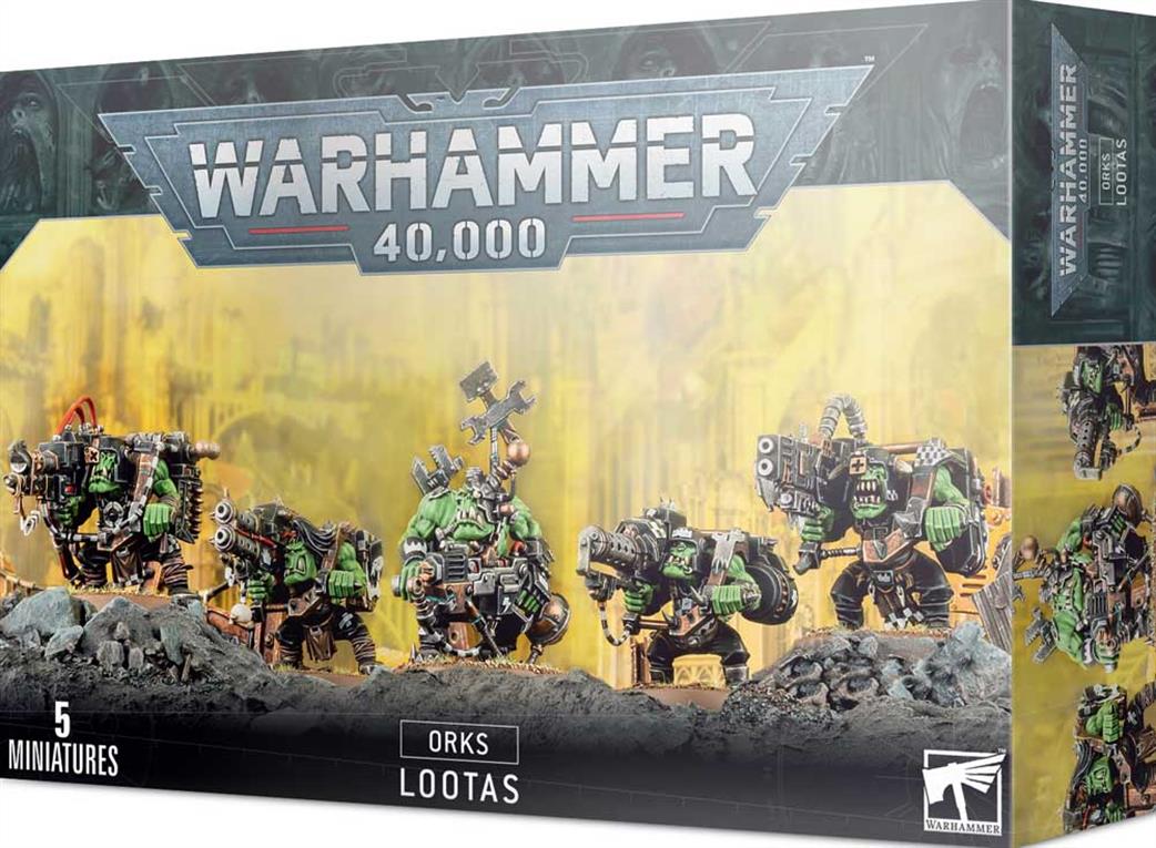 Games Workshop 28mm 50-22 Orks Lootas