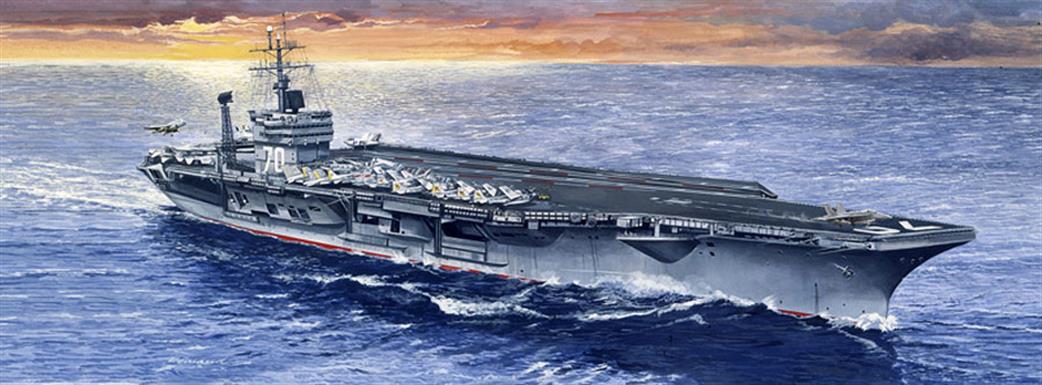 Italeri 1/720 5506 USS Carl Vinson CVN-70 Carrier Kit