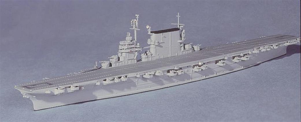 Navis Neptun 1/1250 1317 USS Saratoga, The Fleet Carrier as attacked by Kamikaze aircraft in 1944