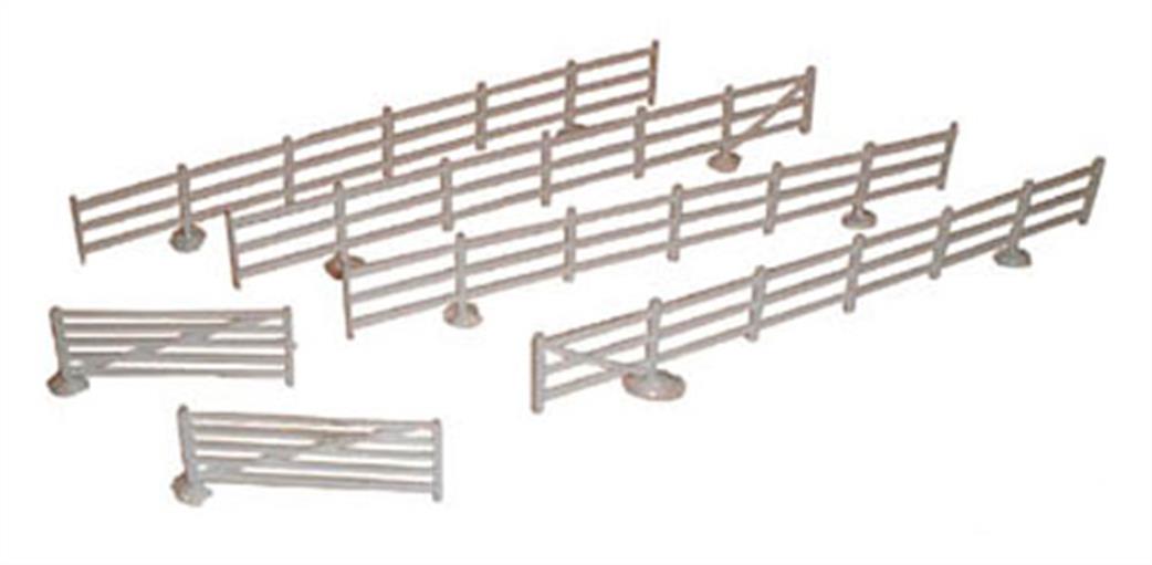 Dapol Kitmaster OO C023 Fences & Gates Plastic kit