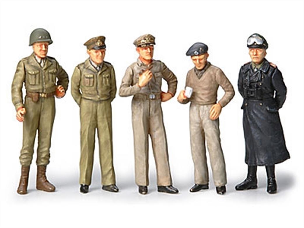 Tamiya 1/48 32557 WWII Famous General Figure Set