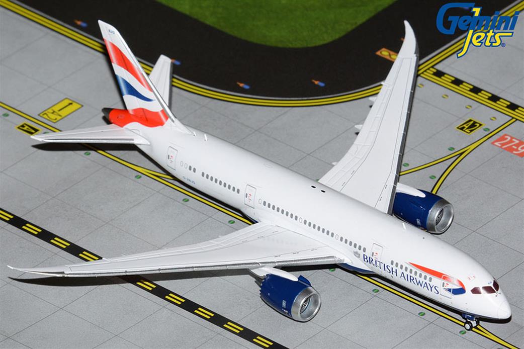 Gemini Jets 1/400 GJBAW2107 British Airways Boeing 787-8 G-ZBJG Diecast Model