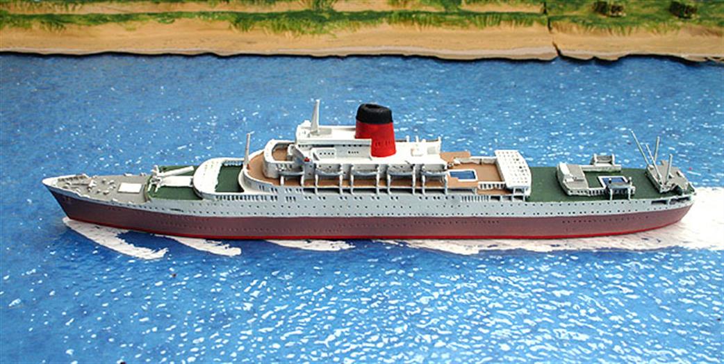 Albatros 1/1250 AL180 Windsor Castle Union Castle Line 1960 Waterline Model