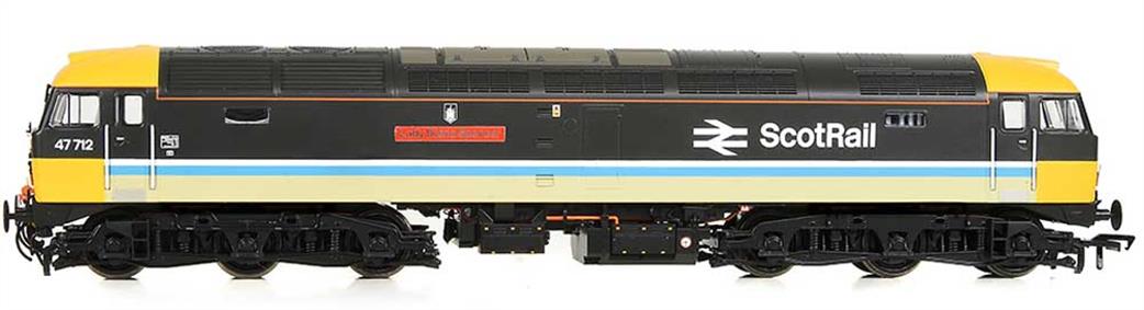 Bachmann OO 35-412SF BR 47712 Lady Diana Spencer Class 47/7 Pull-Push Locomotive ScotRail livery DCC Sound