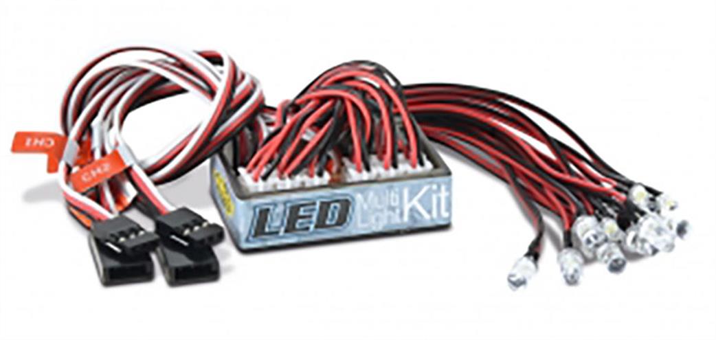 Carson 1/10 500906166 LED Multi Light Kit for Tamiya Trucks