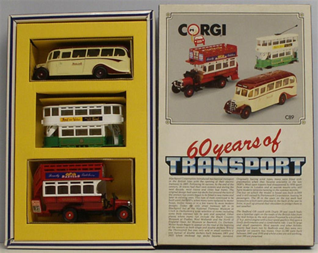 Corgi  C89 60 Years of Transport Set