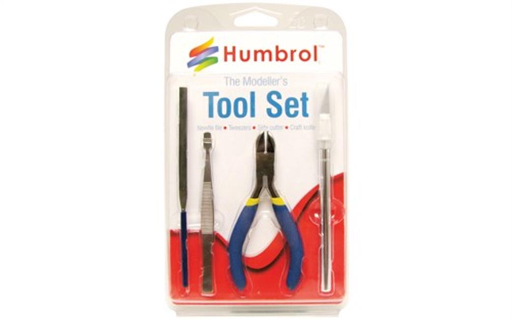 Humbrol  AG9150 Modellers Tool Set For Plastic Modelling