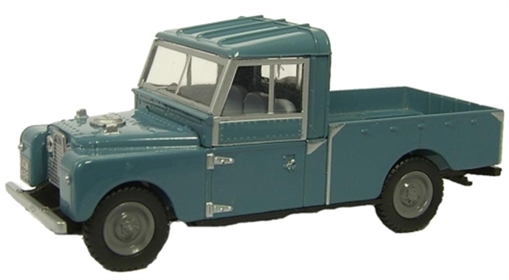 Oxford Diecast 1/76 76LAN1109002 Blue Open Land Rover Series 1 109