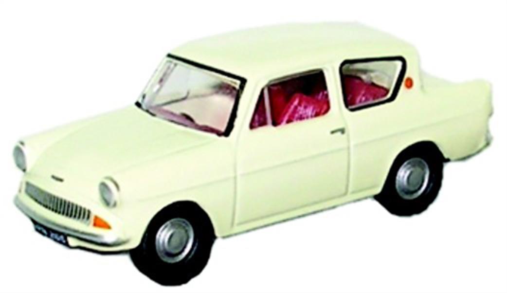 Oxford Diecast 1/76 76105005 Ford Anglia Morocco Beige Car Model