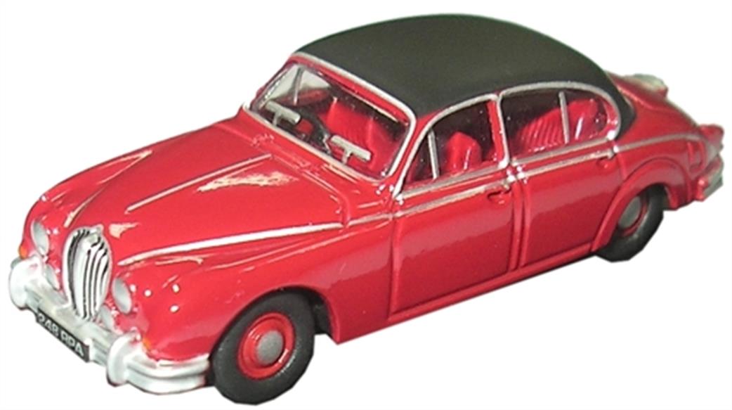 Oxford Diecast 1/76 76JAG2001 Jaguar Mk 2 Regency Red Car Model