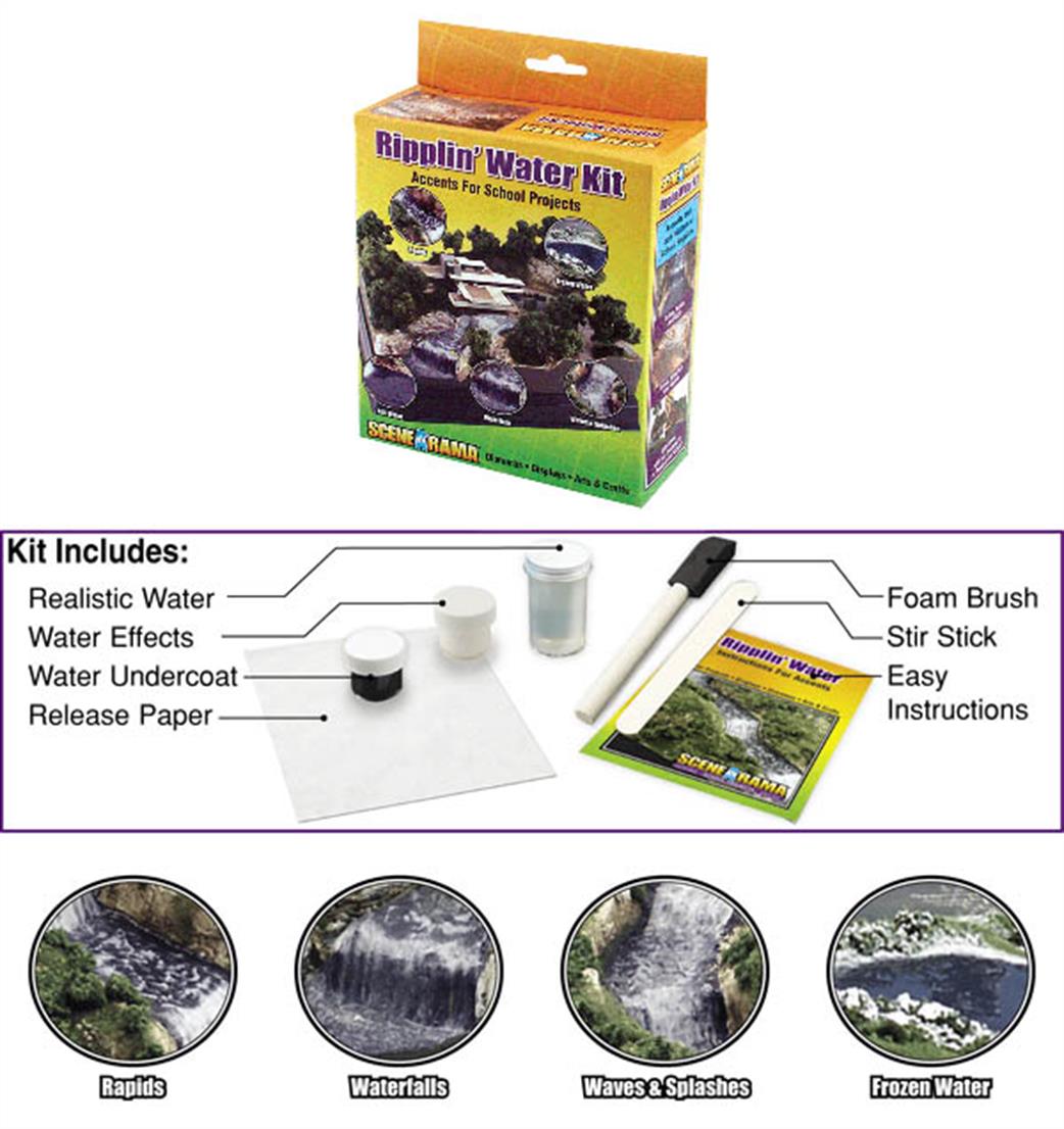 Woodland Scenics  SP4122 Ripplin' Water Kit