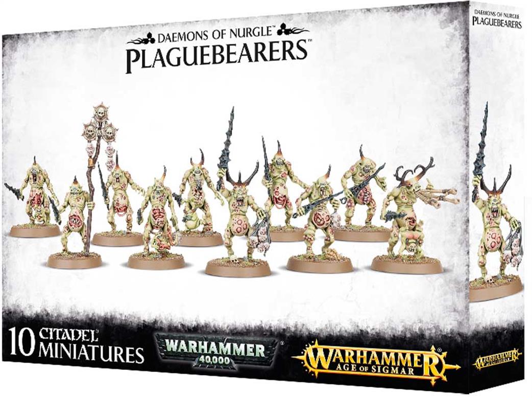 Games Workshop  97-10 Chaos Daemons Plaguebearers of Nurgle