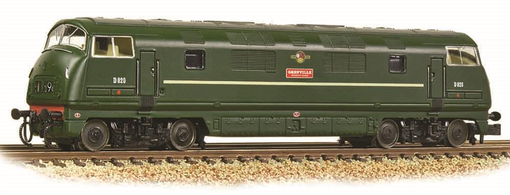 Graham Farish N 371-606 BR D820 Grenville Class 42 Warship Green