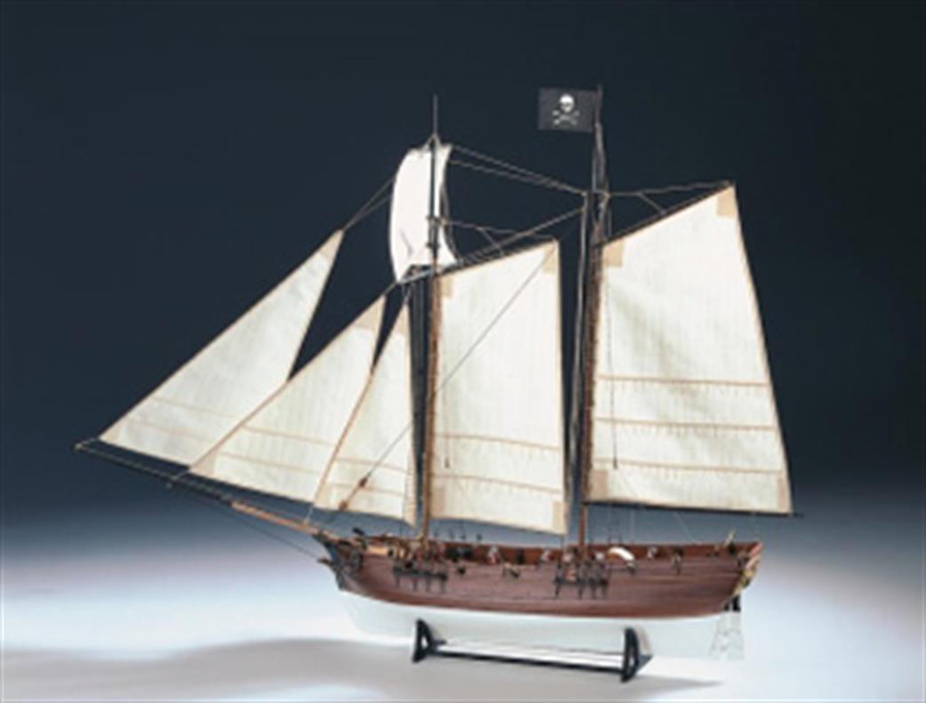 Amati 1/60 1446 Adventure Blackbeards Pirate Ship