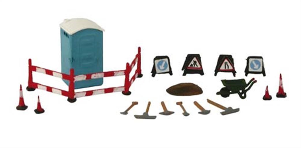 Graham Farish N 379-308 Building Site Details and Tools Set