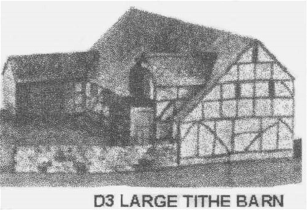 Bilteezi OO 4D3 Large Tithe Barn Printed Card Kit