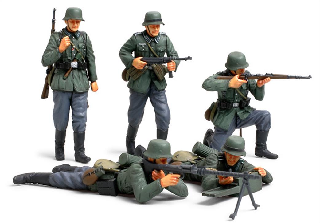 Tamiya 1/35 35293 German WW2 Infantry French Campaign Figure Set