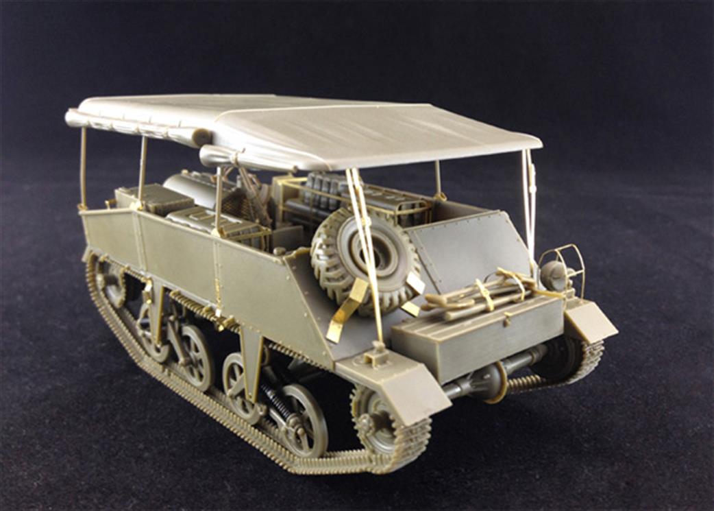 Bronco Models 1/35 CB35188 Loyd Carrier no2 Mk2 Tracked towing 6 Pdr Anti tank Gun Kit