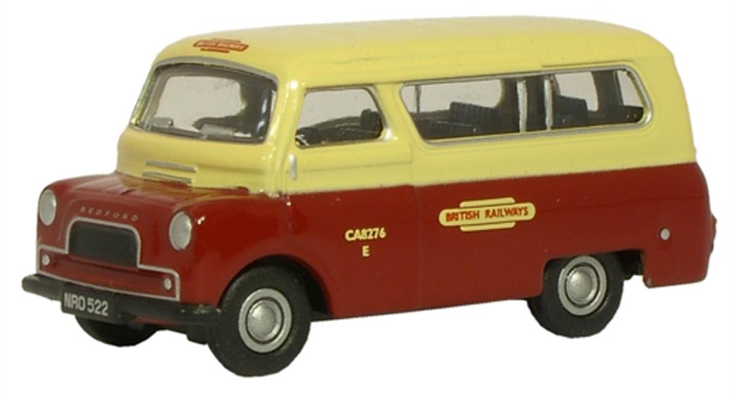 Oxford Diecast 1/76 76CA018 British Rail Crew Bus Bedford CA Minibus