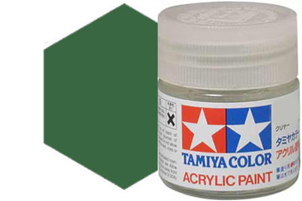 Tamiya  XF-73 XF73 Mini Acrylic Paint JGSDF Green