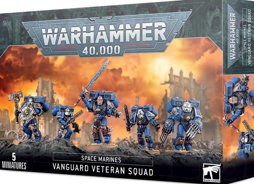 Games Workshop 28mm 48-18 Space Marine Vanguard Veteran Squad