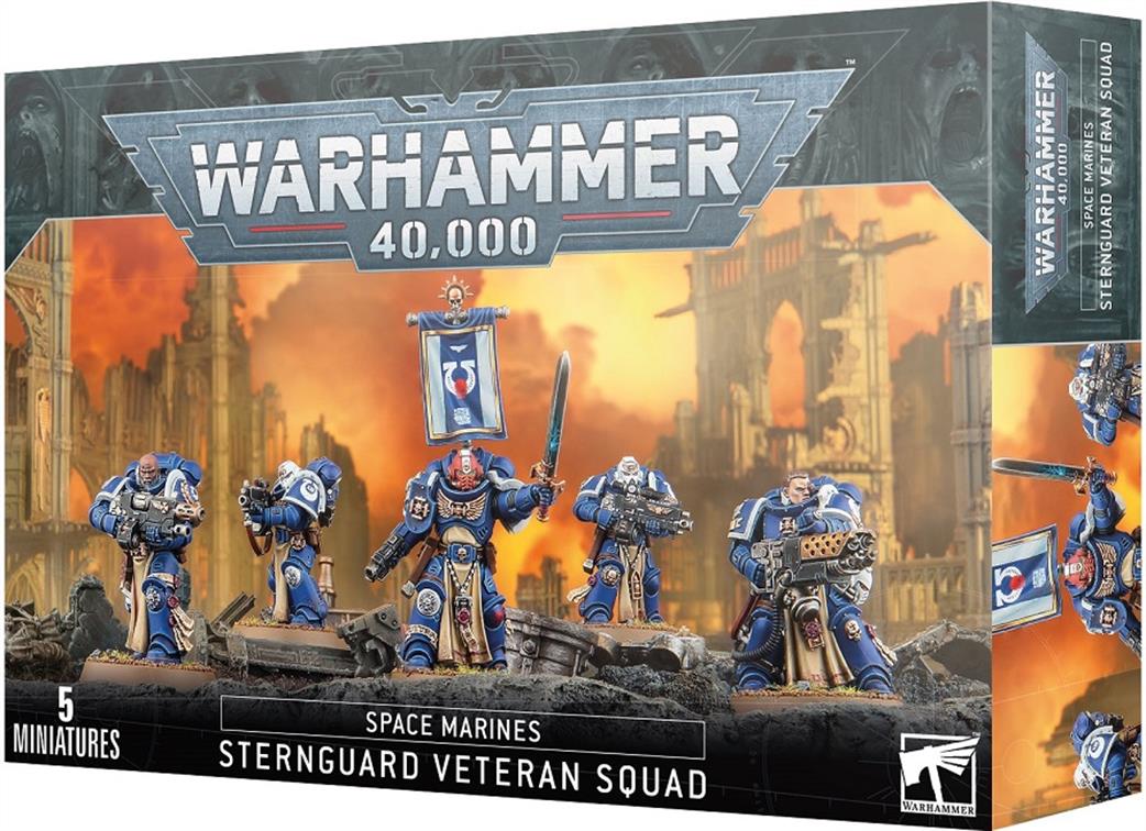 Games Workshop 28mm 48-49 Space Marines Sternguard Veteran Squad