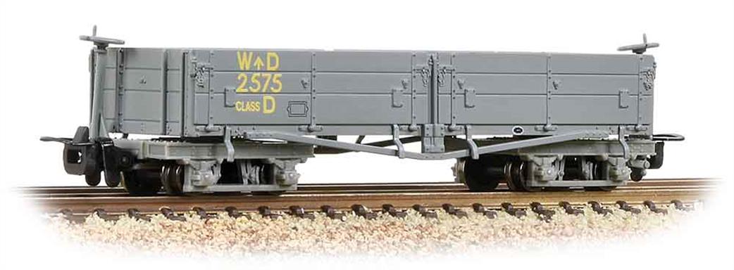 Bachmann OO9 393-050A WD WW1 Bogie Open Wagon Type D WD Grey