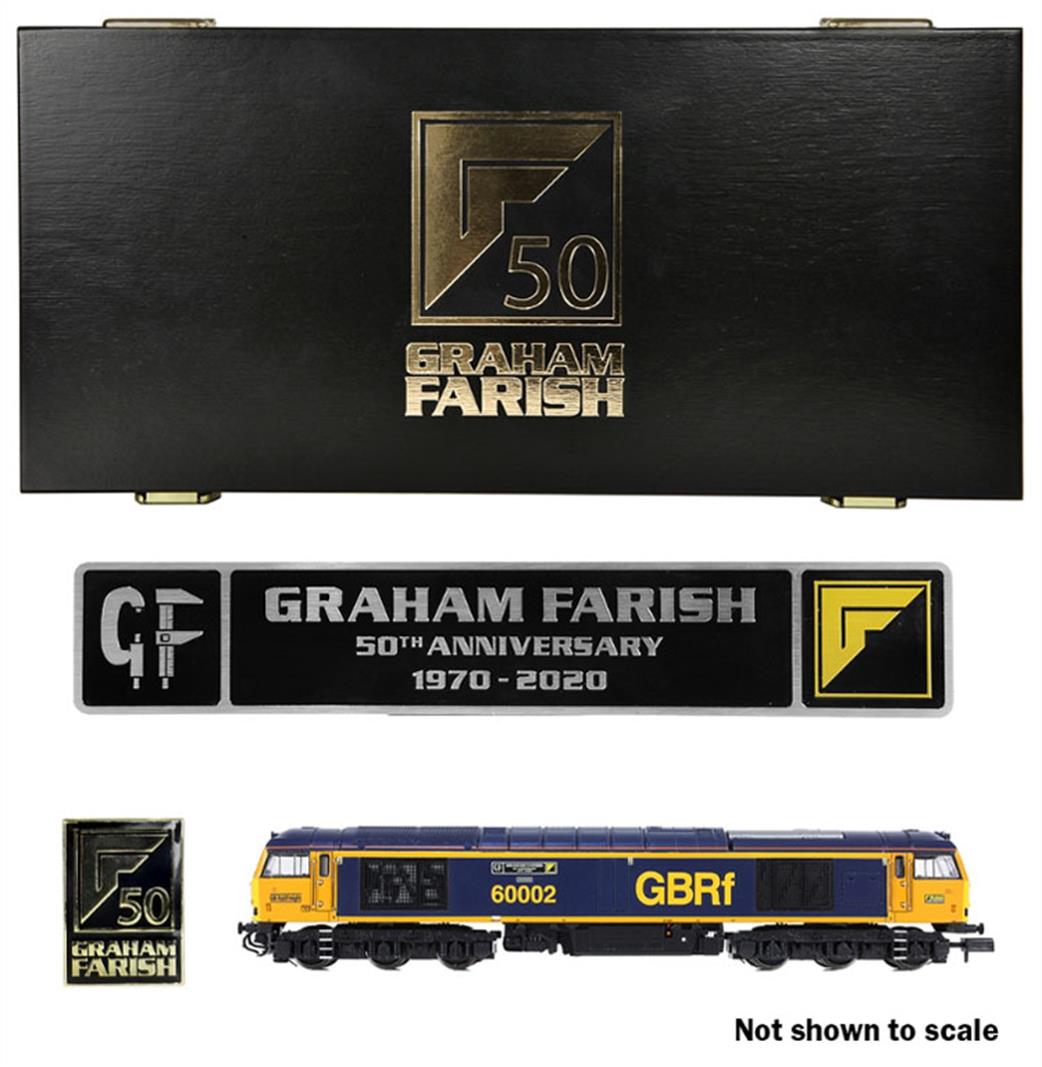 Graham Farish N 371-364SF Class 60 Graham Farish 50th Anniversary Collectors Pack DCC SOund