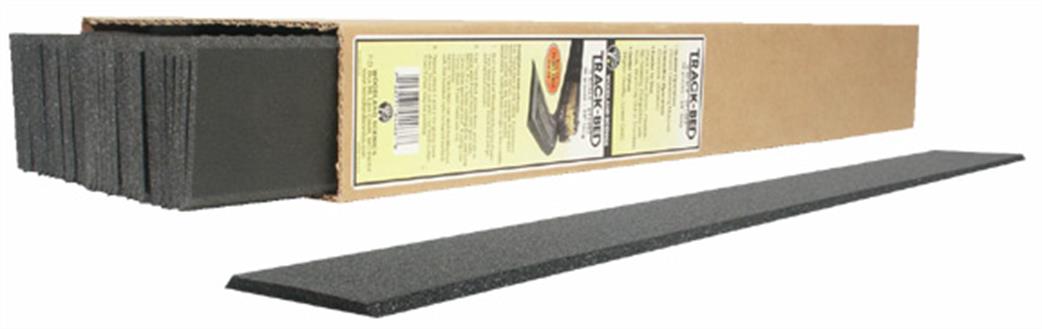 Woodland Scenics O Gauge ST1463 Track Bed Strips (Pack of 36)