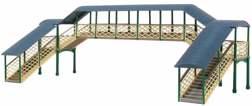 Ratio N 248 Modular Covered Footbridge Kit