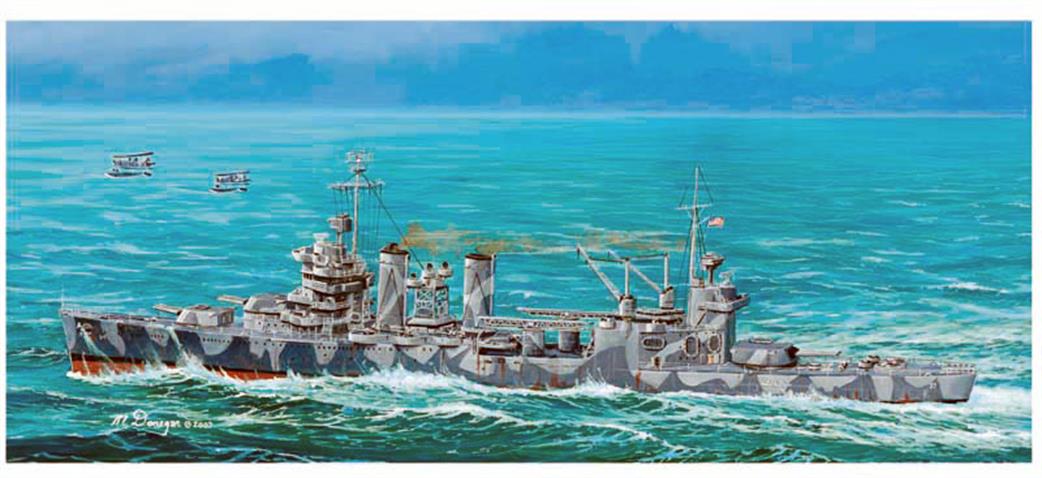 Trumpeter 1/700 05745 USS Tuscaloosa CA-37