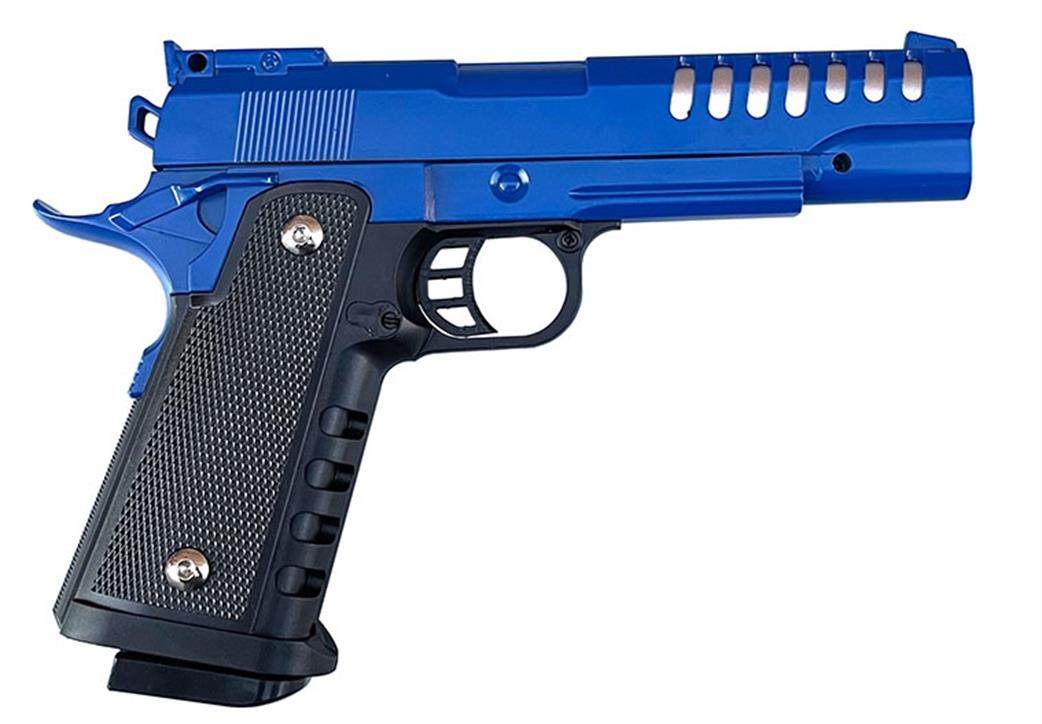 Cccp 1/1 111328 Vigor 5.1 Ported Full Metal 6mm Spring Blue BB Pistol