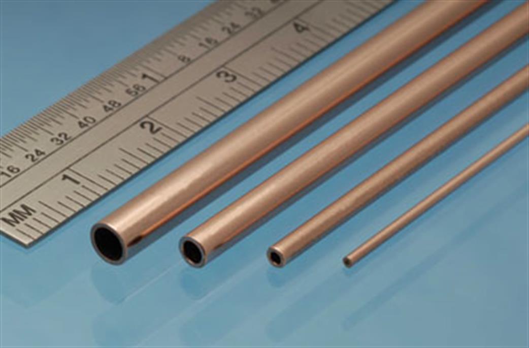 Albion Alloys  CT4M Copper Tube 4mm Pack Of 3