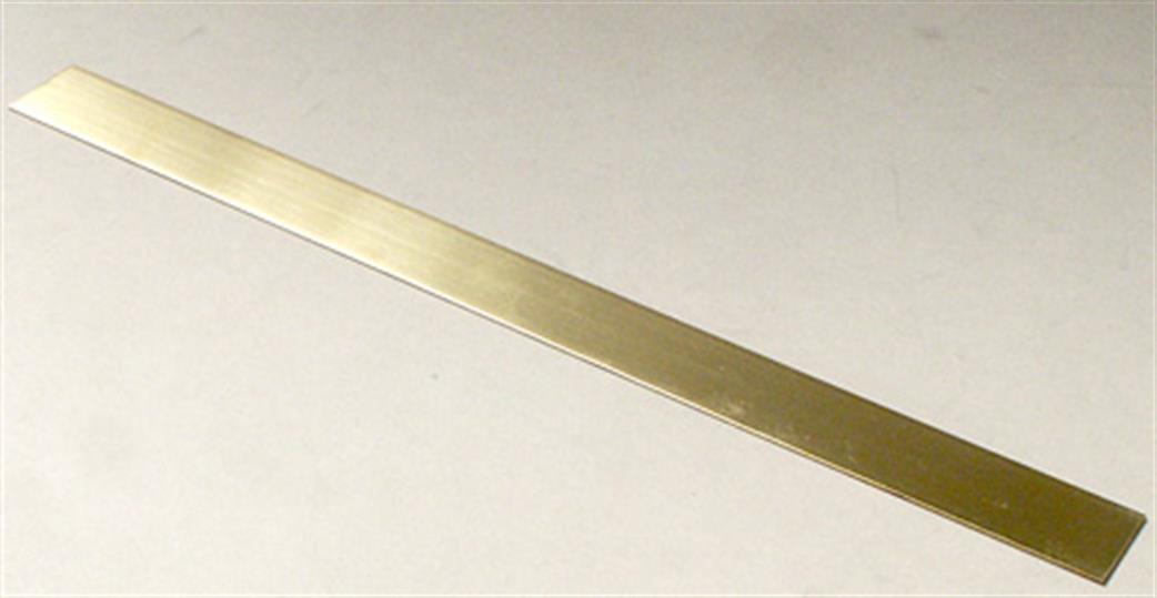 Albion Alloys  BS10M Brass Strip 25mm x 1.6mm