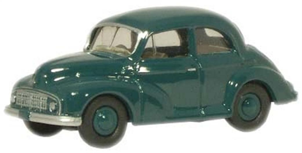 Oxford Diecast 1/76 76MMS001 Morris Minor MM Saloon Romain Green