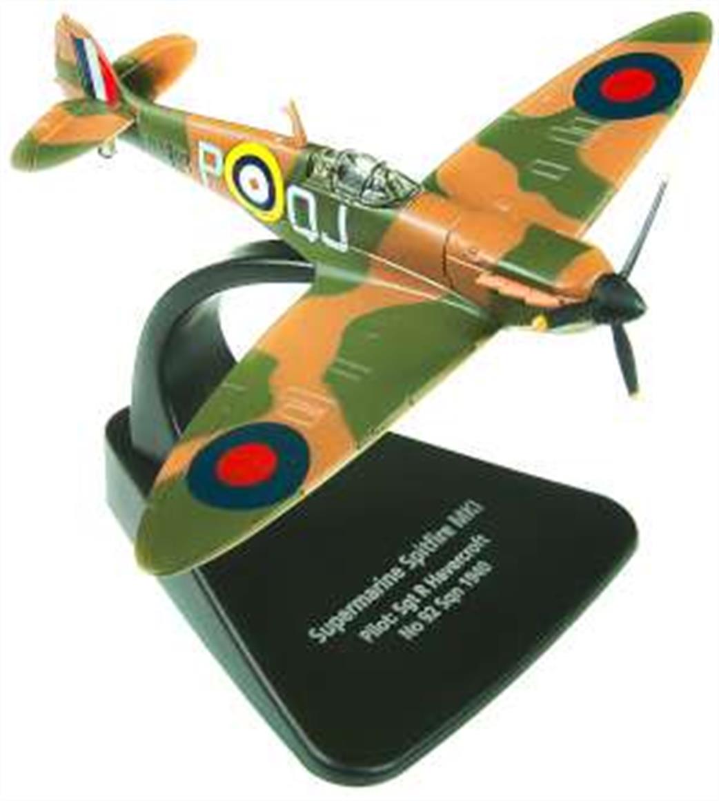 Oxford Diecast 1/72 AC001 Supermarine Spitfire MkI Aircraft Model