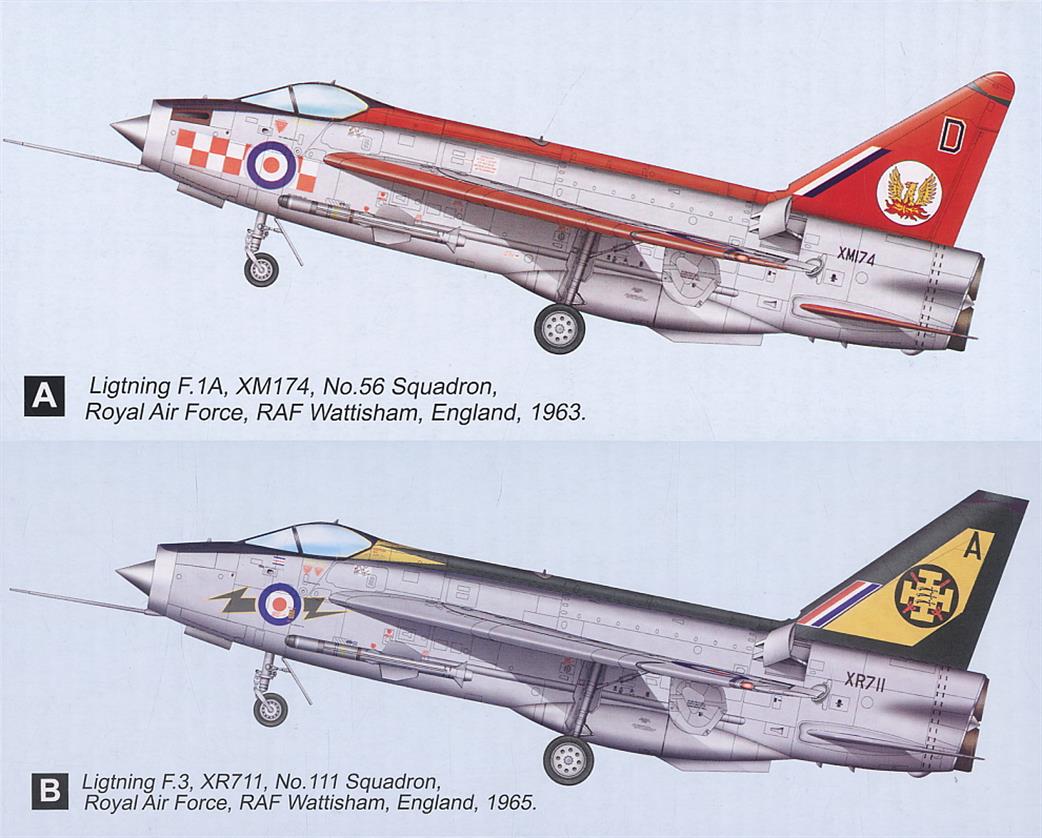 Trumpeter 1/32 02280 BAC Lightning F1A/F3 1960's RAF Fighter Jet Kit