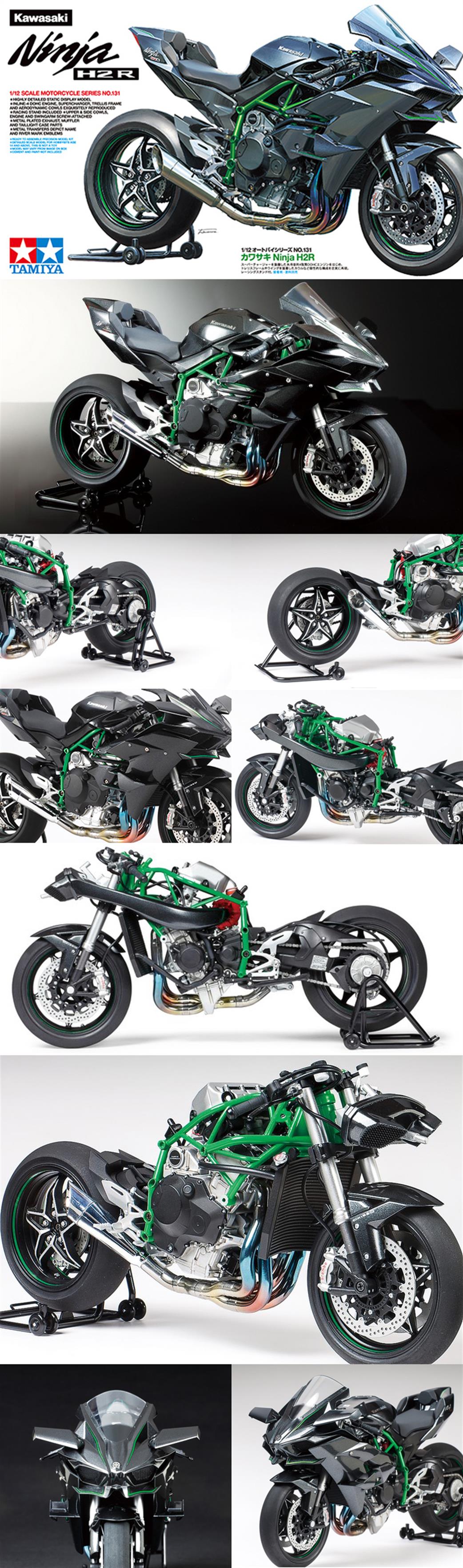 Tamiya 1/12 14131 Kawasaki Ninja H2R Motorbike Kit